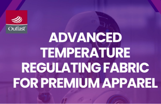 Advanced temperature regulating fabric for premium apparel